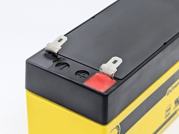 SUN Battery SB12-1.2V0 12V 1,2Ah Blei Akku AGM mit VdS